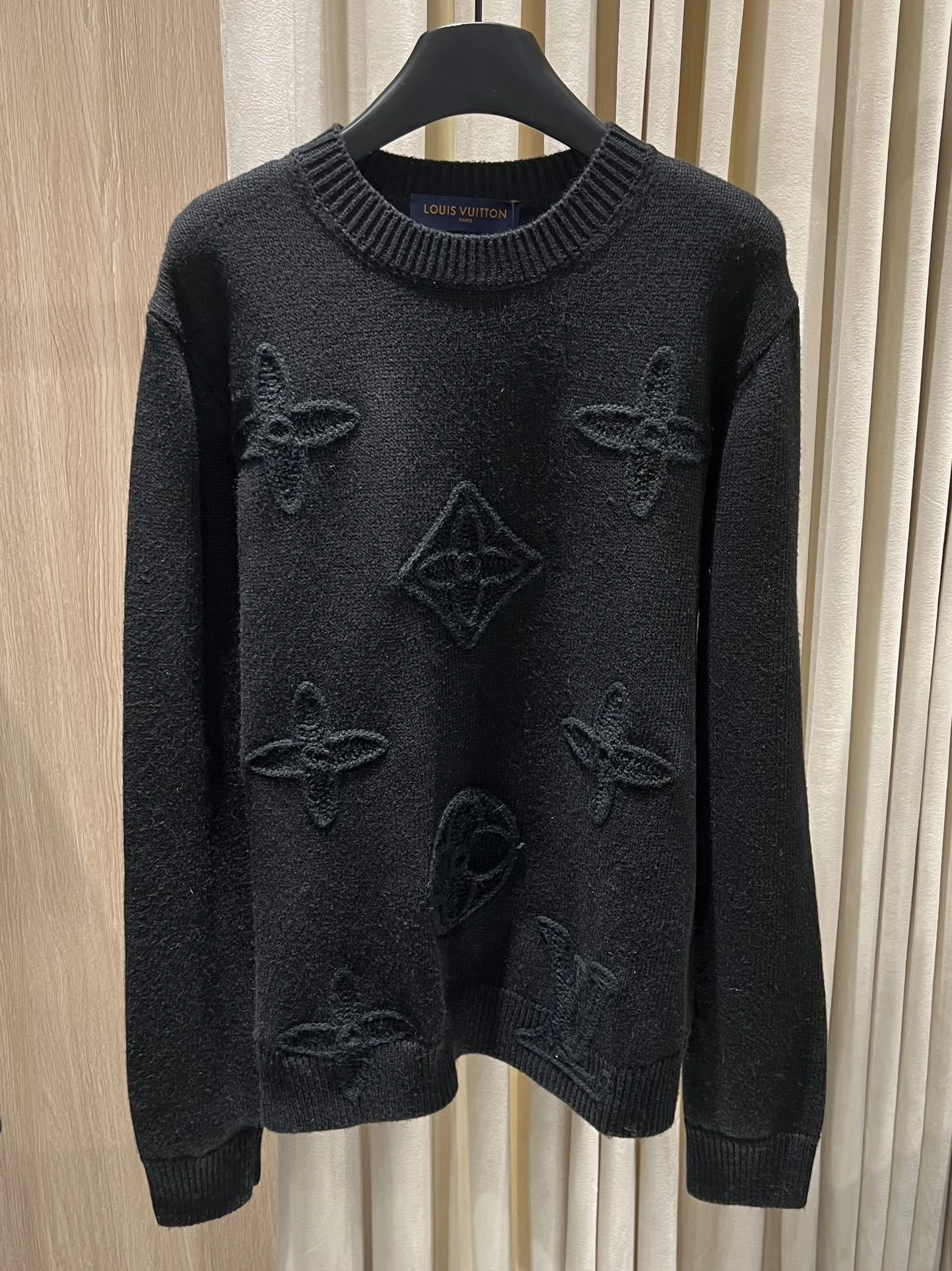 wg.luxury -- 8V Monogram wool oversized item:E-F140L1925H